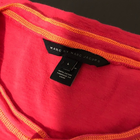 Marc by Marc Jacobs Pink Short Sleeve Top - Picture 3 of 5